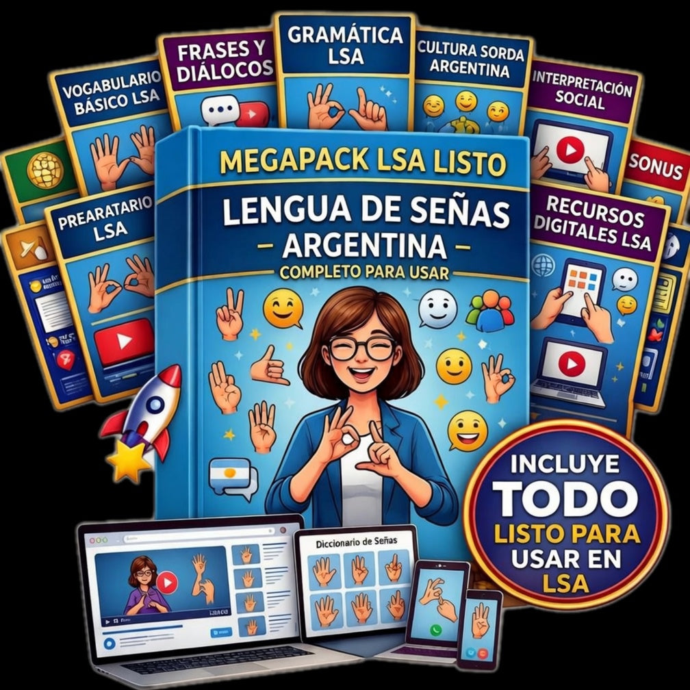 MEGAPACK LSA LISTO + UPSELL LSA PROFESIONAL
