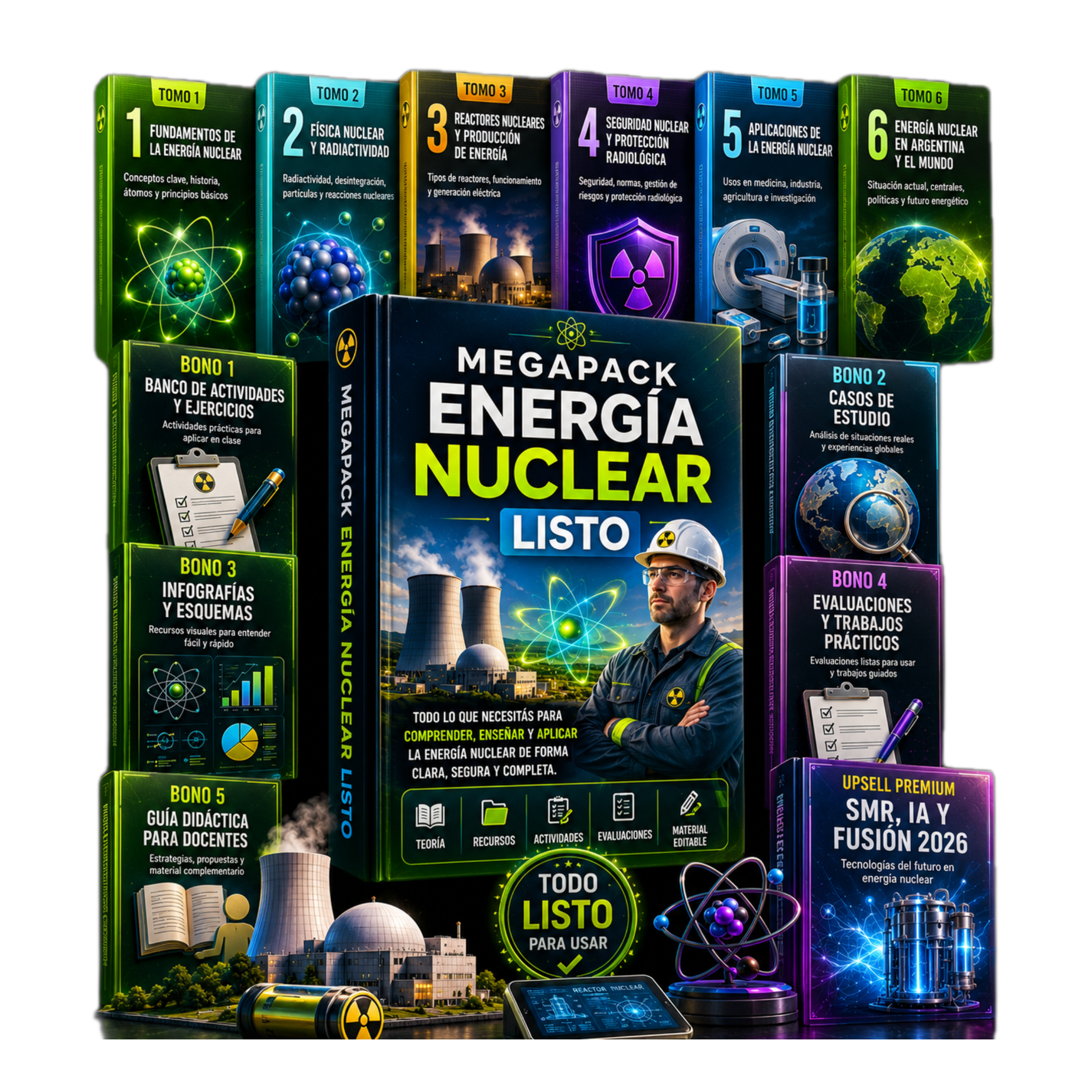 MEGAPACK ENERGIA NUCLEAR LISTO